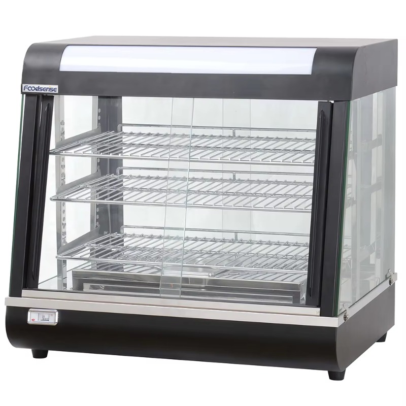 Food Warmer Display - Commercial Insulated Stainless Steel Display Cabinet