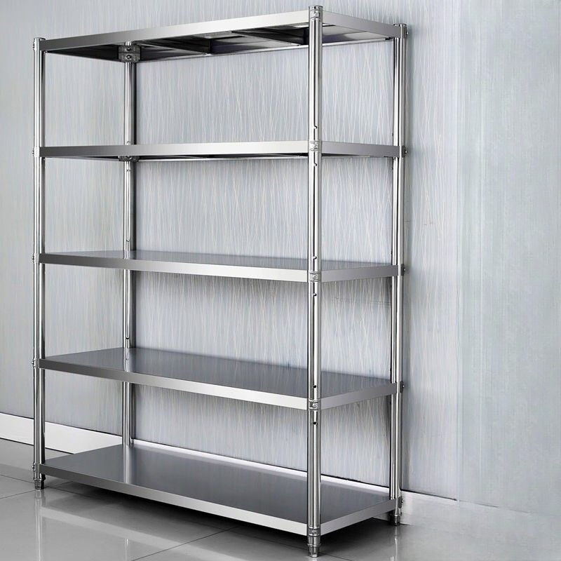Commercial Kitchen Warehouse - Thickened Stainless Steel Floor to Ceiling