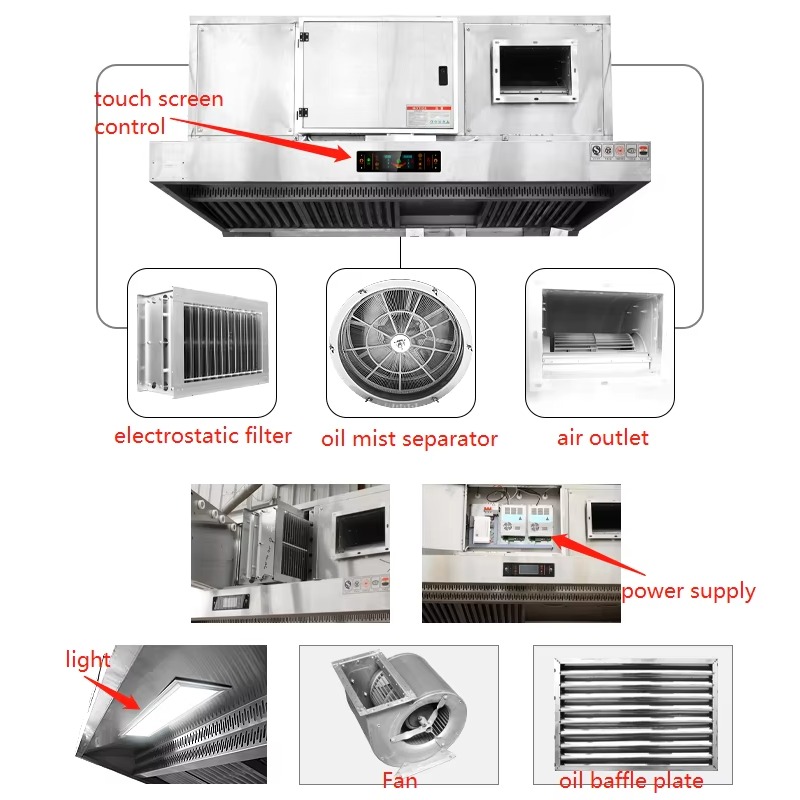 Commercial Customizable Restau - Commercial Kitchen Chimney recension och pris