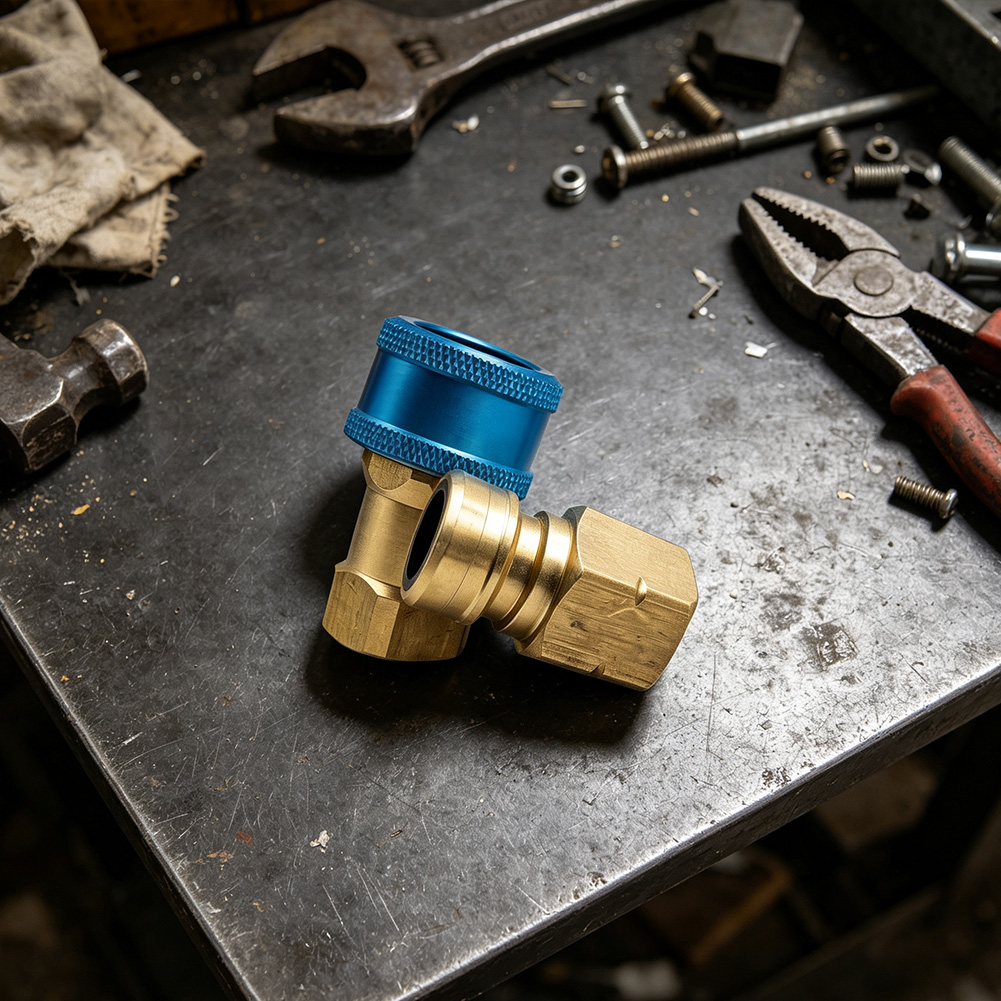Brass Quick Disconnect Gas Fit - Commercial Kitchen Gas Quick Connect recension och pris
