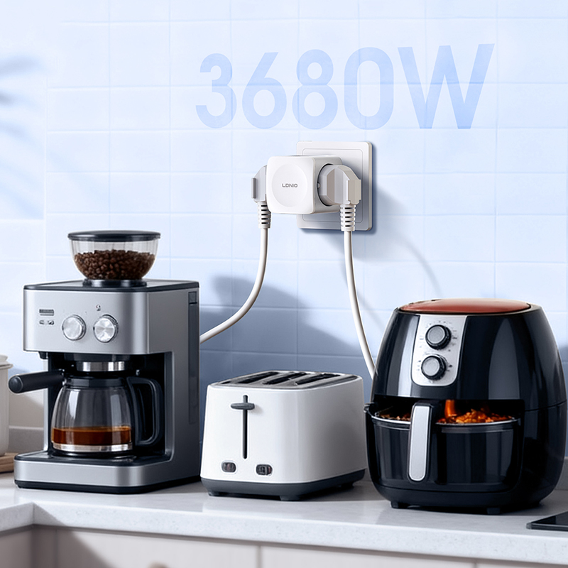 LDNIO Power Strip 4 EU AC Outl - Commercial Kitchen In Residential Home recension och pris