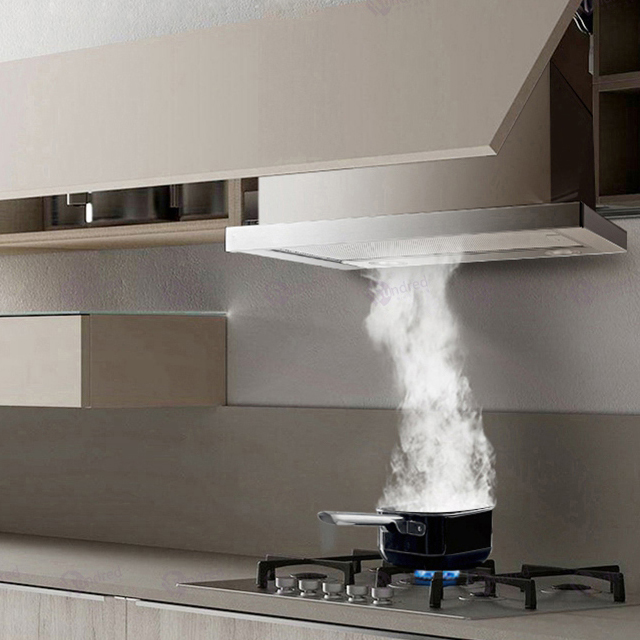 Built in Cooker Hood Stainless - Commercial Kitchen Chimney recension och pris
