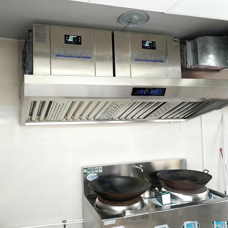 Electrostatic commercial smoke - Commercial Kitchen Chimney recension och pris