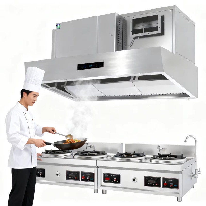 Electrostatic commercial smoke - Commercial Kitchen Chimney recension och pris
