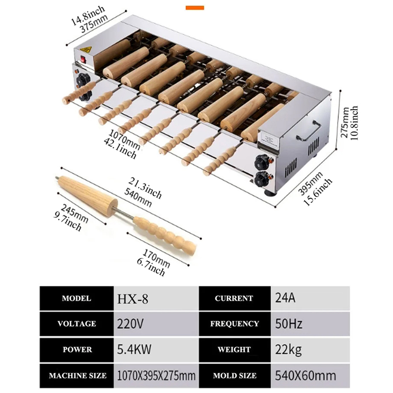 Chimney Cake Machine Commercia - Commercial Kitchen Chimney recension och pris
