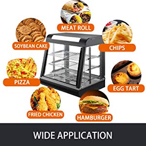 Pizza, Burgerking Hamburger, P - Food Warmer Display recension och pris