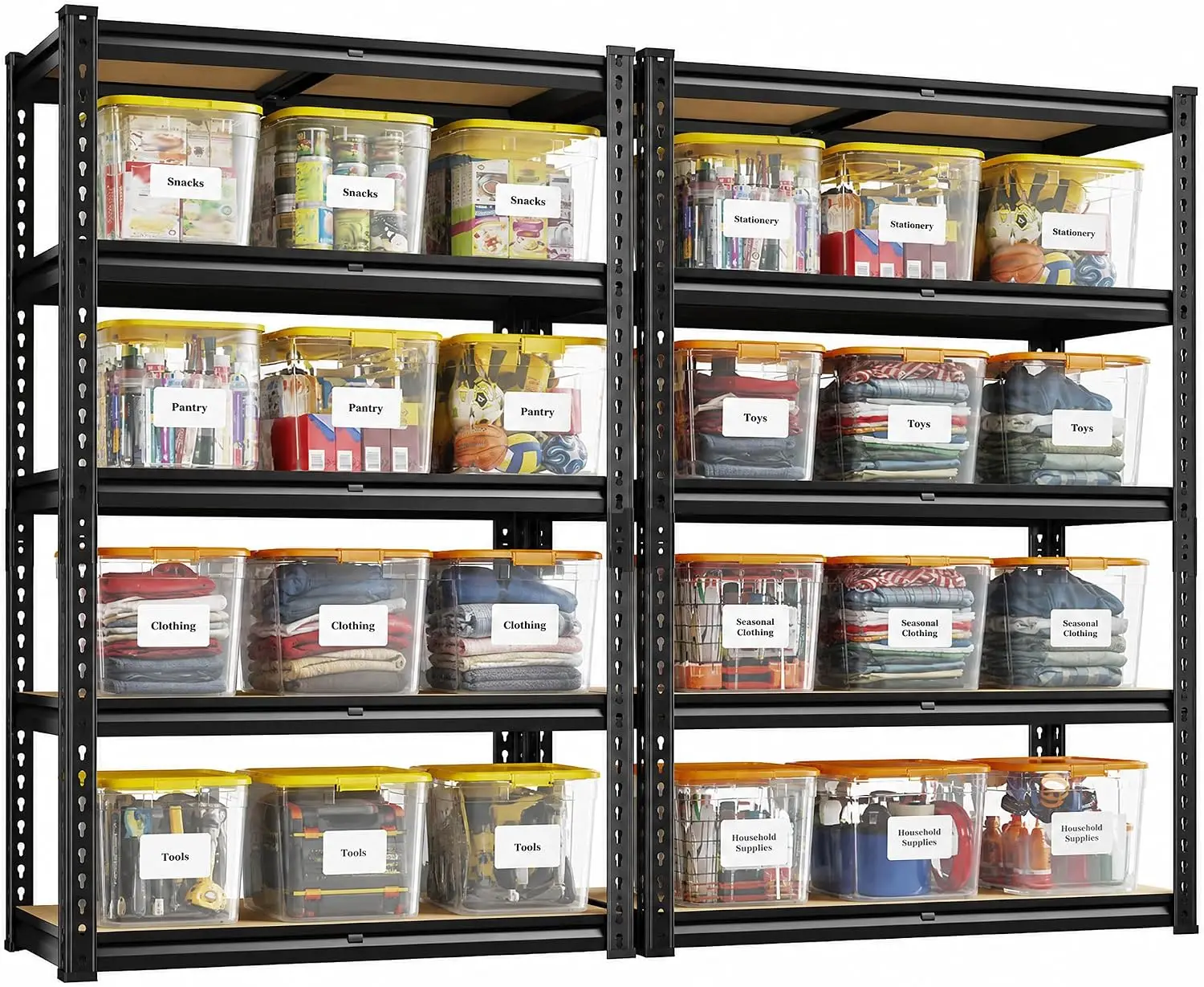 2PCS Storage Shelves,5 Tier Ga - Commercial Kitchen Warehouse recension och pris