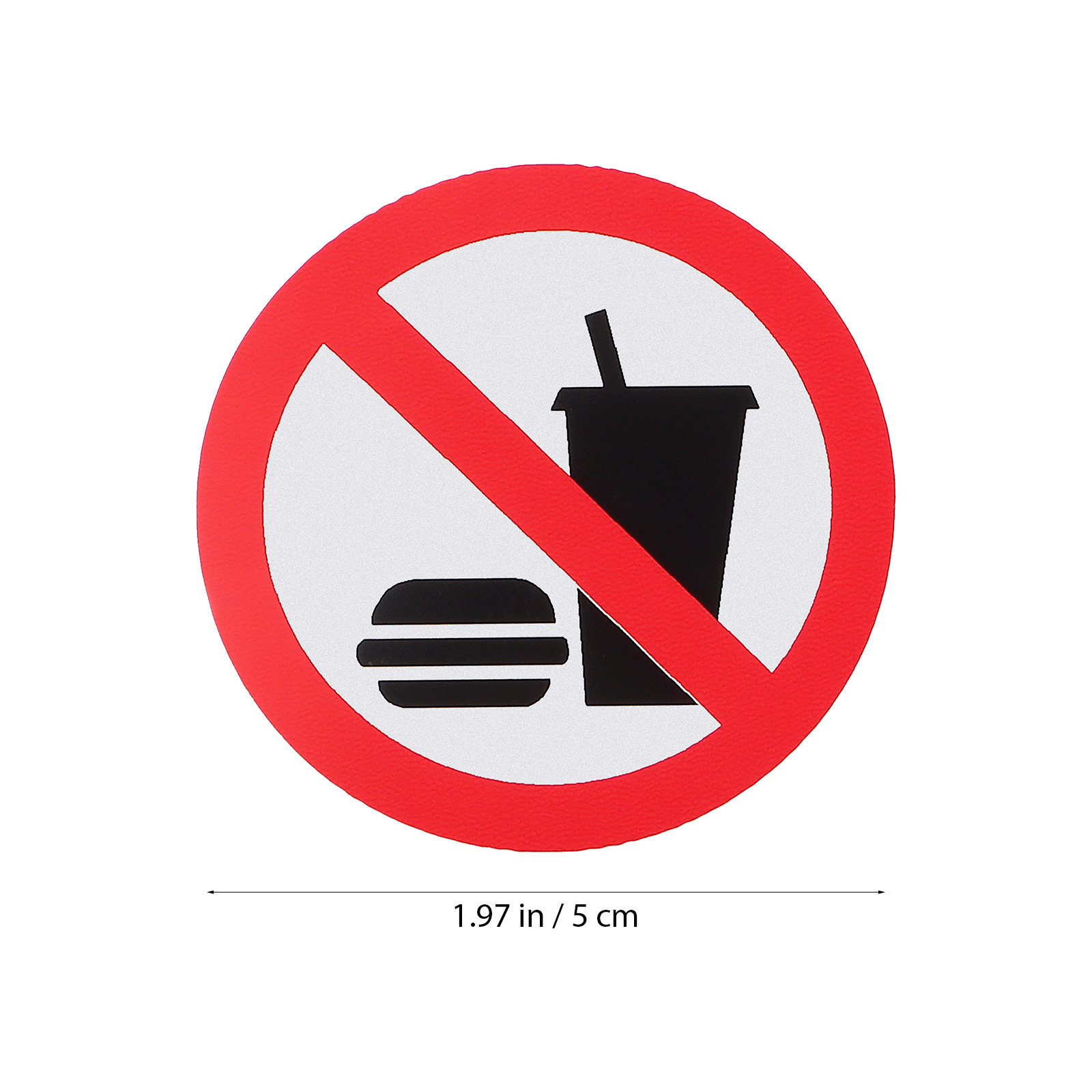4Pcs No Food Or Drinks Allowed - Commercial Kitchen Warehouse recension och pris