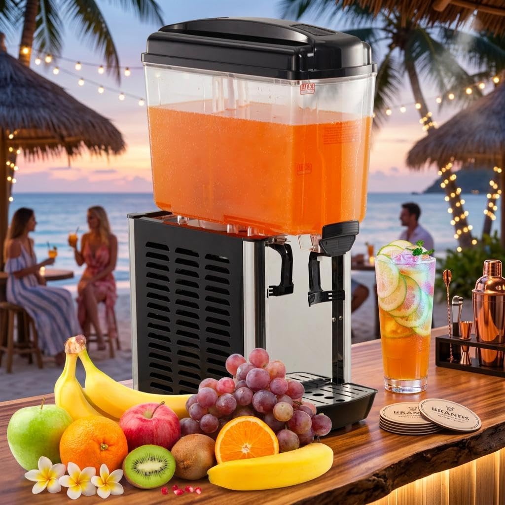 Tacleekii 18L Commercial Bever - Cold Drink Dispenser recension och pris