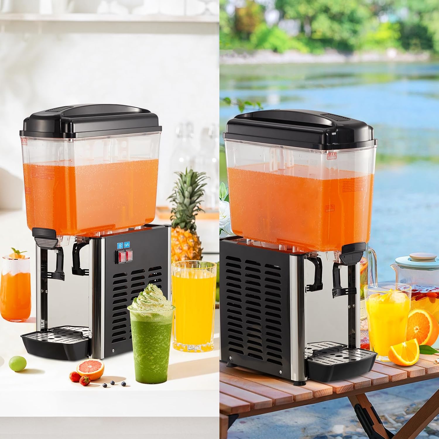 Tacleekii 18L Commercial Bever - Cold Drink Dispenser recension och pris