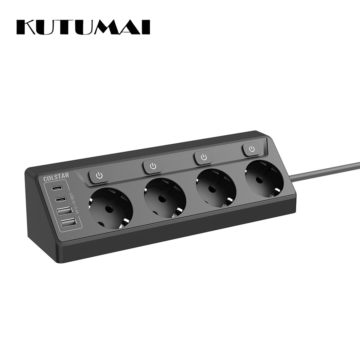 Power Strip Multi Plug 4 Socke - Commercial Kitchen In Residential Home recension och pris