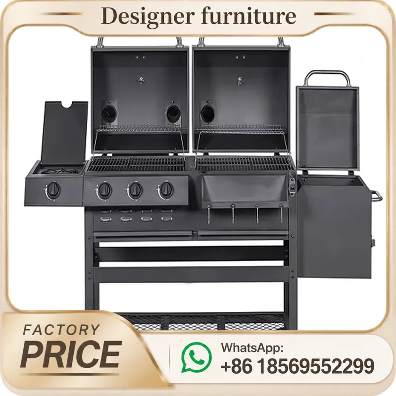 Charcoal Gas BBQ Grill Smokele - Commercial Kitchen Grill recension och pris